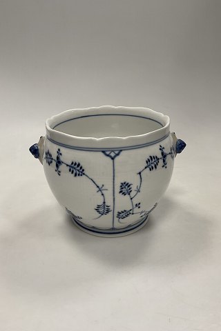 Royal Copenhagen Blue Fluted Plain Flower Pot No. 125