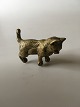 Bronce Figurine of a Cat standing up
