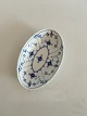 Bing & Grondahl Blue Traditional Blue Fluted Oval Dish No 38