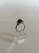 N.E. From Sterling Silver Ring with Tigereye