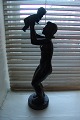 Niels Tvede Bronze figurine of Mother with Child. Done at Evan Jensen Bronze 
Foundry. This one is marked "model"