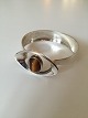 N.E. From Sterling Silver Bracelet with Tigereye