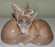 Royal Copenhagen Figurine Desert Foxes - Pair No 319