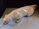 Royal Copenhagen Figurine Crawling Panther White 0/472