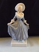 Royal Copenhagen Figurine Victorian woman - curtsying No 1020