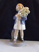 Royal Copenhagen Figurine May Girl with Flowers No 4527
