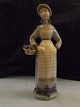 Royal Copenhagen Figurine Girl with Basket No 2061