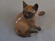 Royal Copenhagen Figurine Siamese Cat No 2862