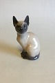 Royal Copenhagen Figurine Siamese Cat No 3281