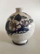 Bing & Grondahl Art Nouveau Unique Vase by Jo Ann Locher No 703