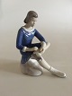 Bing & Grondahl Figurine Girl Skating No 2351