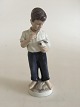 Lyngby Figurine Boy with Rabbit No 3
