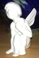 Dahl Jensen Blanc de Chine figurine Cupid with rose No 1163