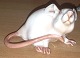 Dahl Jensen Figurine White mouse No 1012