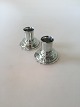 Georg Jensen Sterling Silver Candlestick by Harald Nielsen from 1933-1944 No 504