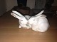 Royal Copenhagen Figurine Pair of Rabbits No 518