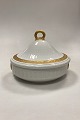 Royal Copenhagen Gold Fan lidded bowl No 11503