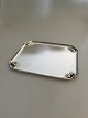 Georg Jensen Blossom Sterling Silver Tray from 1925-1932 No 2A