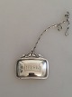 Georg Jensen Sterling Silver Acorn Whisky Sign with chain No 293B.