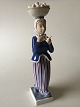 Royal Copenhagen Figurine Woman with eggs by Johannes Hedegaard No 4418