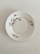Bing & Grondahl Luncheon Plate with Purple Flowers