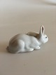 Royal Copenhagen Figurine of White Rabbit No 1874