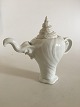 Royal Copenhagen White Triton Coffee Pot No 14181