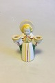Aluminia Christmas angel candle holder for two candles