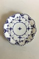 Royal Copenhagen Blue Fluted with Gold Dish No 1/1062