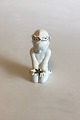 Bing & Grondahl Blanc de Chine Figurine of Child with starfish No 2265
