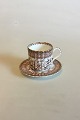 Copeland Porcelain with gold Mocca Cup and Saucer