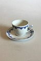 Bing & Grondahl Kronberg Coffee Cup and pierced Saucer No 305