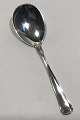 W&S Sørensen Silver Dobbeltriflet Old Danish Serving Spoon