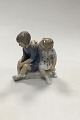 Bing and Grøndahl Figurine Two Kids Offended No. 2261