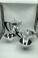Georg Jensen Sterling Silver Art Deco Coffee and Tea Set by Johan Rohde No 529 A