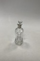Holmegaard Dragsted Glass Karaffel with Silver band