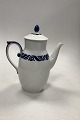 Bing and Grondahl Art Nouveau Blue and White Coffee Pot