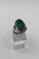 Niels Erik From Sterling Silver Ring Green Agate