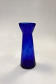 Cobalt Blue Hyacinth Vase Holmegaard / Kastrup / Fyens Glass Works
