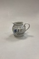 Bing and Grondahl White Demeter / Cornflower Creamer No. 95