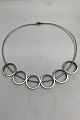 Hans Hansen Sterling Silver Modern Neck Ring No. 359 Bent Gabrielsen