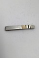 Georg Jensen Sterling Silver Tie Clip No. 152A (w 18K Gold)