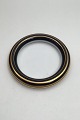 Royal Copenhagen Porcelain Armring Black / Gold