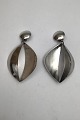 Georg Jensen Sterling Silver Ear Rings No. 380A (Clips)