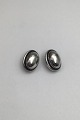 Georg Jensen Sterling Silver Ear Rings No. 86 (Clips)