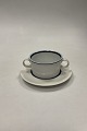 Royal Copenhagen Indigo Bouillon Cup and saucer No 14936