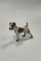 Royal Copenhagen Figurine Wire Haired Fox Terrier No. 1118