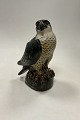 Royal Copenhagen Stoneware figurine of Falcon by Knud Kyhn No. 21407