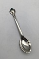 Evald Nielsen Silver No 3 Coffee Spoon (Malachite)