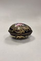Egg-shaped Jewelry Box / Bonbonnière in the French Sèvres style